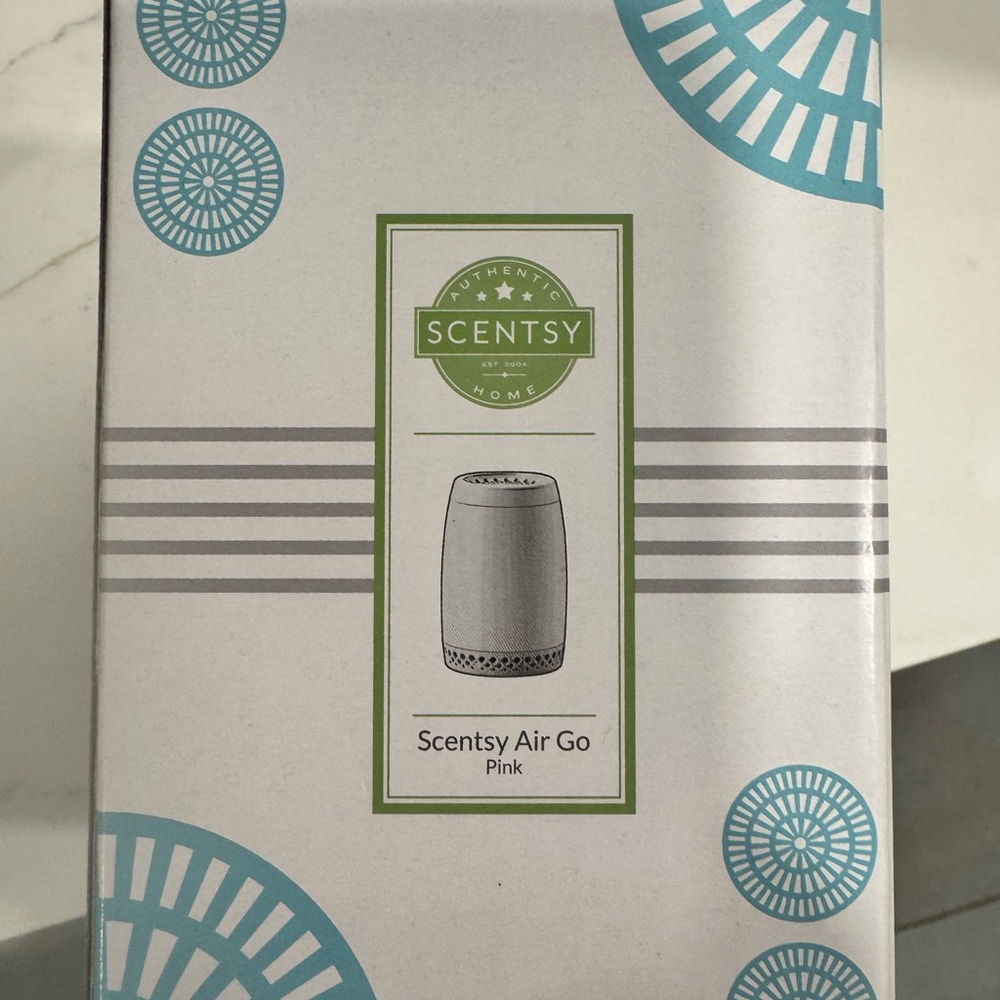 Scentsy Air Go in Soft Pink and Gray